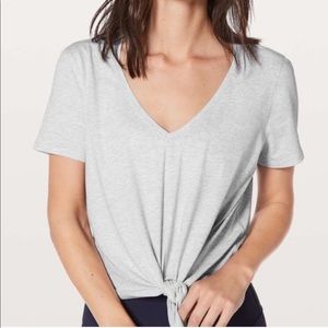 Lululemon Knot Gonna Fly Teen In Grey